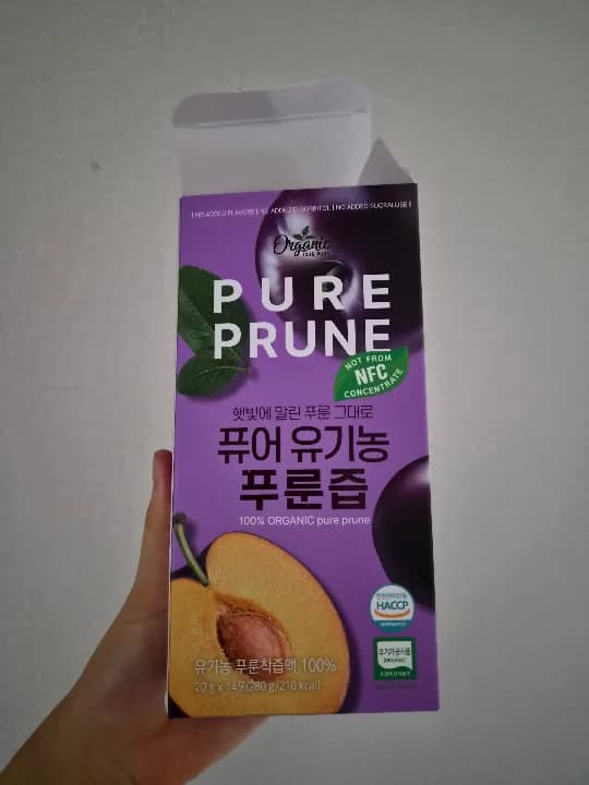 천호엔케어 퓨어 유기농 푸룬즙 1박스 (20g X 14포) 리뷰 이미지