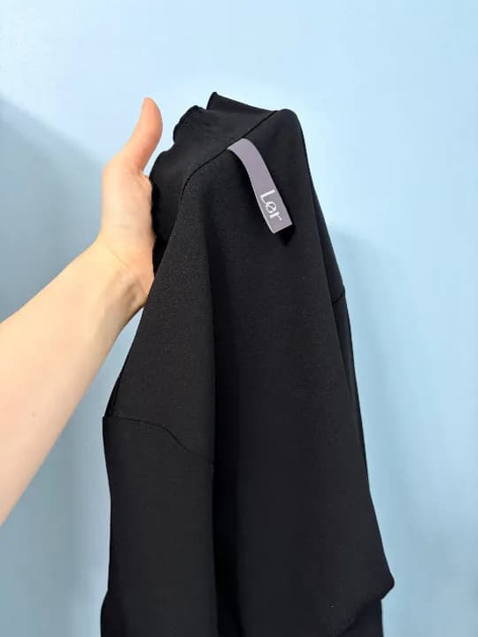 레르 루즈핏 볼레로 블랙 리뷰 이미지